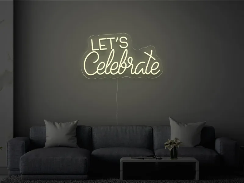 Let`s Celebrate - Semn Luminos LED Neon
